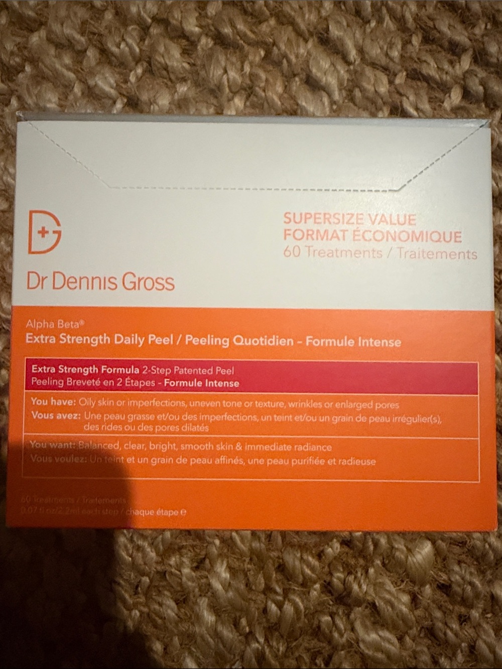 Dr Dennis Gross Alpha Beta Extra Strength Daily Peel — Orange